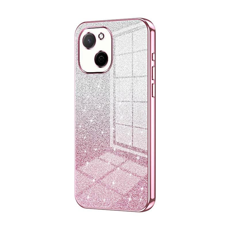 Huawei Maimang A20 Luxury Glitter Gradient Powder Electroplated Case with Advanced Protection and Style