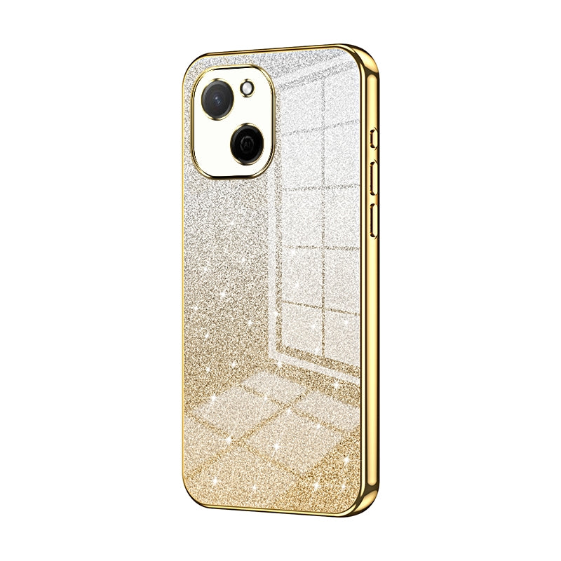Huawei Maimang A20 Luxury Glitter Gradient Powder Electroplated Case with Advanced Protection and Style