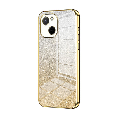 Huawei Maimang A20 Luxury Glitter Gradient Powder Electroplated Case with Advanced Protection and Style