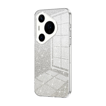 Huawei Pura 70 Pro Luxury Glitter Gradient Powder Electroplated Case with Advanced Protection and Style