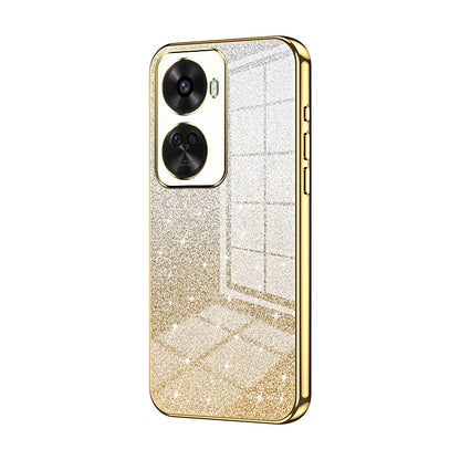 Huawei nova 12 SE Luxury Glitter Gradient Powder Electroplated Case with Advanced Protection and Style
