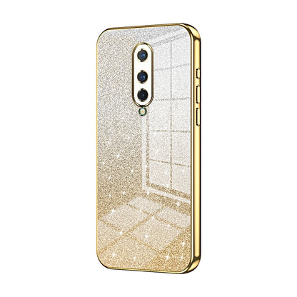 OnePlus 8 Luxury Glitter Gradient Powder Electroplated Case with Advanced Protection and Style
