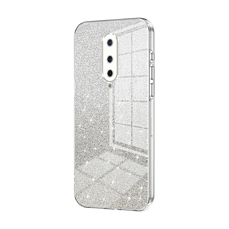OnePlus 8 Luxury Glitter Gradient Powder Electroplated Case with Advanced Protection and Style