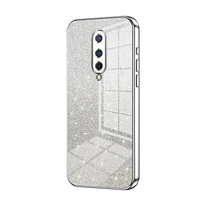 OnePlus 8 Luxury Glitter Gradient Powder Electroplated Case with Advanced Protection and Style