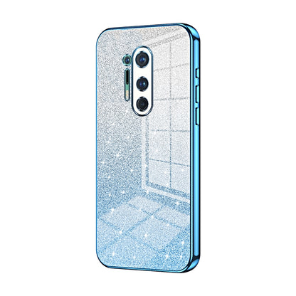 OnePlus 8 Pro Luxury Glitter Gradient Powder Electroplated Case with Advanced Protection and Style