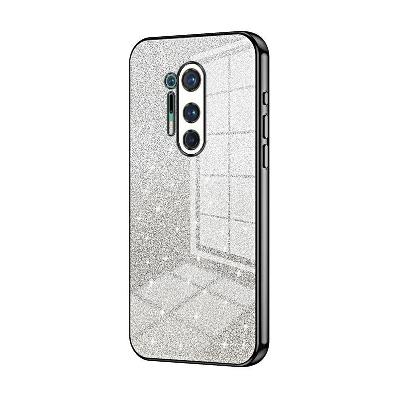 OnePlus 8 Pro Luxury Glitter Gradient Powder Electroplated Case with Advanced Protection and Style