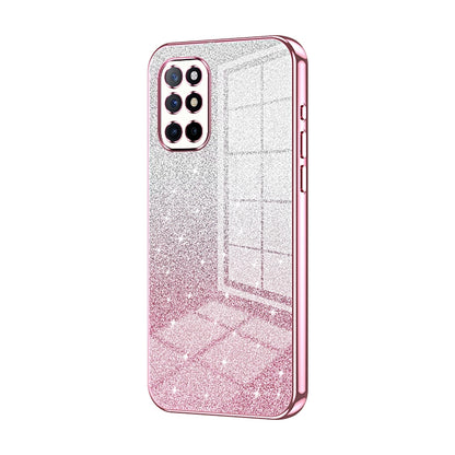 OnePlus 8T Luxury Glitter Gradient Powder Electroplated Case with Advanced Protection and Style