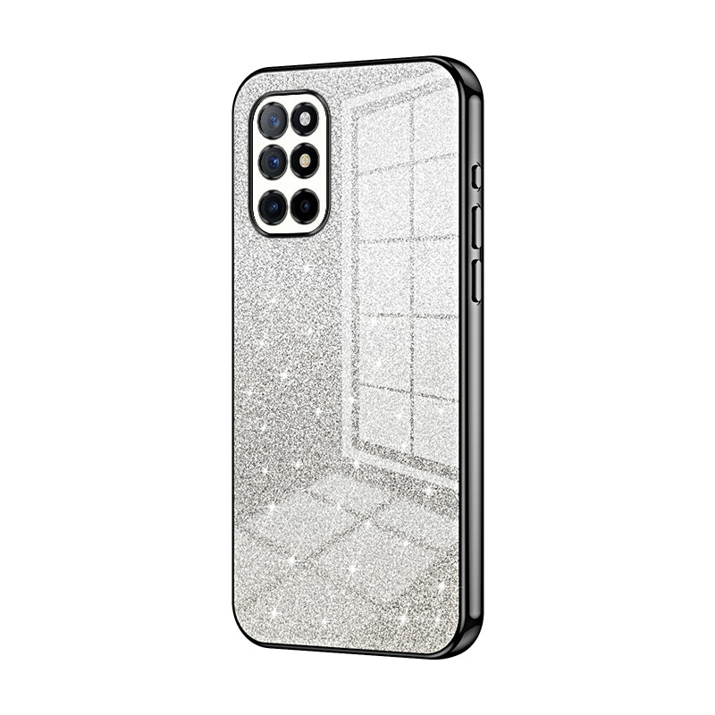 OnePlus 8T Luxury Glitter Gradient Powder Electroplated Case with Advanced Protection and Style