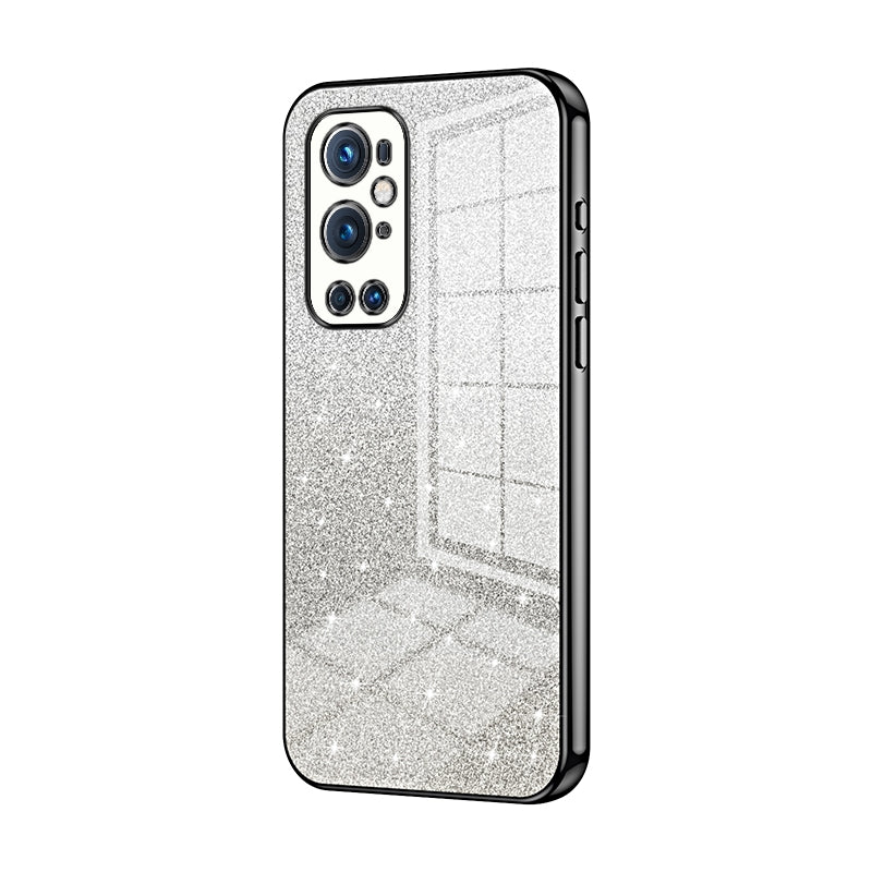 OnePlus 9 Pro Luxury Glitter Gradient Powder Electroplated Case with Advanced Protection and Style