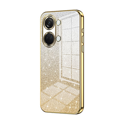 OnePlus Ace 2V Luxury Glitter Gradient Powder Electroplated Case with Advanced Protection and Style