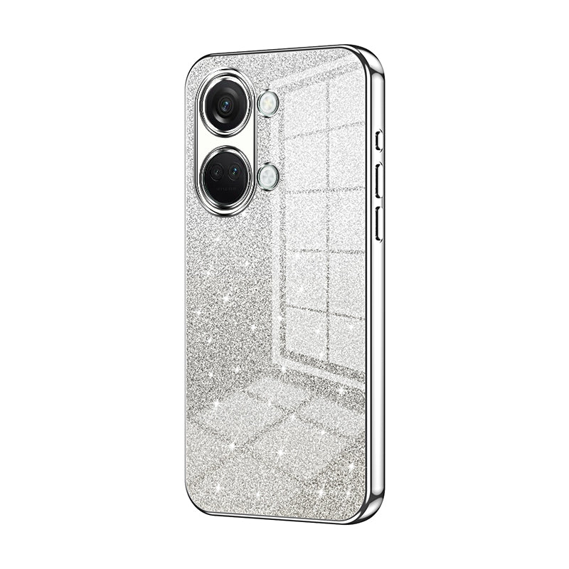 OnePlus Ace 2V Luxury Glitter Gradient Powder Electroplated Case with Advanced Protection and Style
