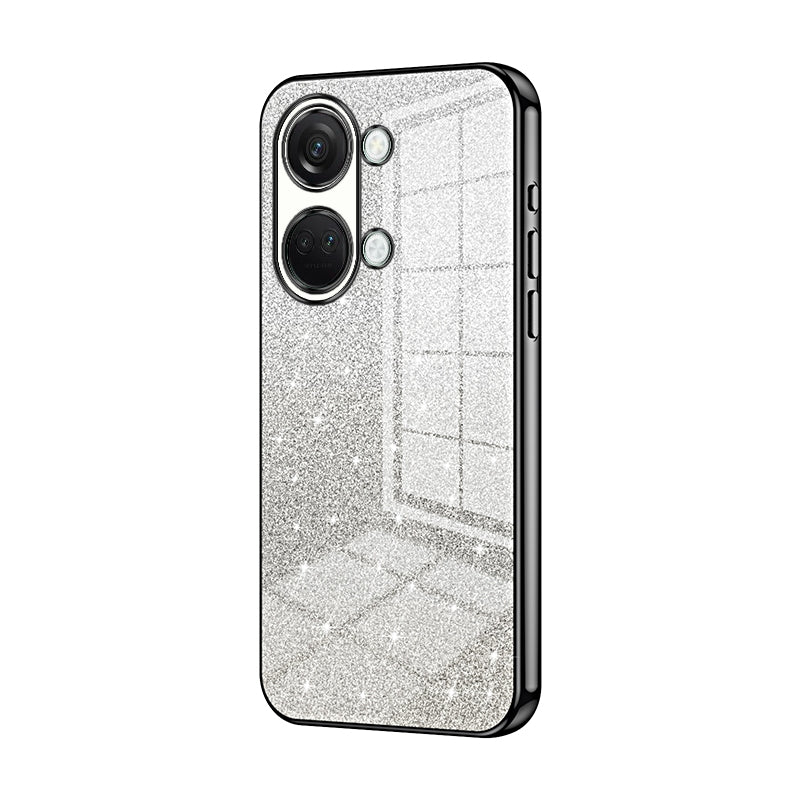 OnePlus Ace 2V Luxury Glitter Gradient Powder Electroplated Case with Advanced Protection and Style