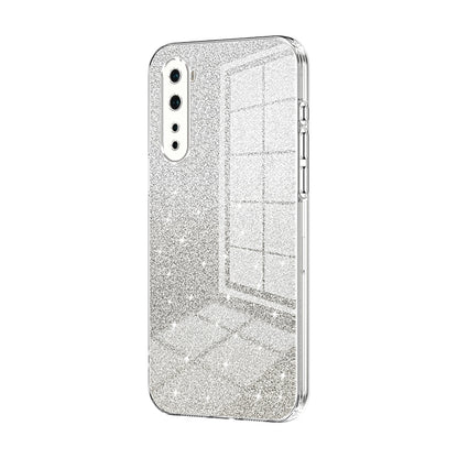 OnePlus Nord Luxury Glitter Gradient Powder Electroplated Case with Advanced Protection and Style