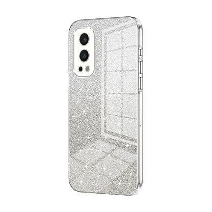 OnePlus Nord 2 5G Luxury Glitter Gradient Powder Electroplated Case with Advanced Protection and Style