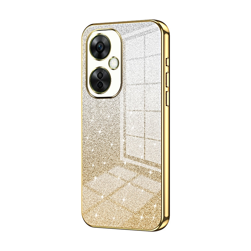 OnePlus Nord CE 3 Lite Luxury Glitter Gradient Powder Electroplated Case with Advanced Protection and Style