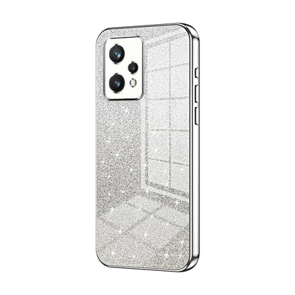 Realme 9 Pro Luxury Glitter Gradient Powder Electroplated Case with Advanced Protection and Style