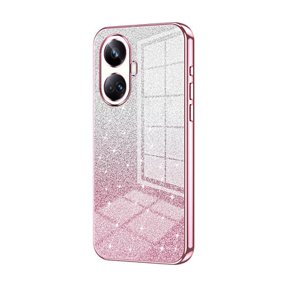Realme 10 Pro+ Luxury Glitter Gradient Powder Electroplated Case with Advanced Protection and Style