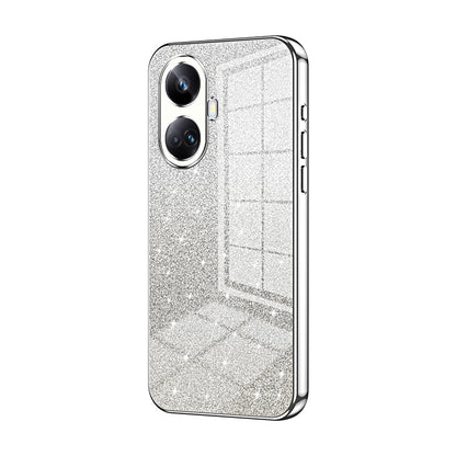 Realme 10 Pro+ Luxury Glitter Gradient Powder Electroplated Case with Advanced Protection and Style