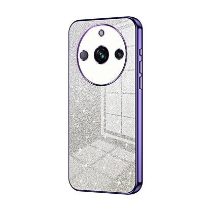 Realme 11 Pro+ Luxury Glitter Gradient Powder Electroplated Case with Advanced Protection and Style