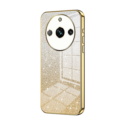 Realme 11 Pro+ Luxury Glitter Gradient Powder Electroplated Case with Advanced Protection and Style