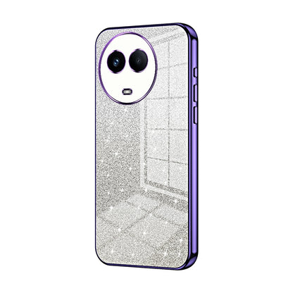 Realme 11 Luxury Glitter Gradient Powder Electroplated Case with Advanced Protection and Style
