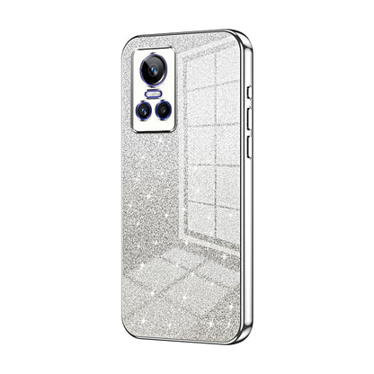 Realme GT Neo 3 Luxury Glitter Gradient Powder Electroplated Case with Advanced Protection and Style