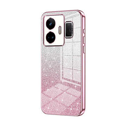 Realme GT Neo 5 Luxury Glitter Gradient Powder Electroplated Case with Advanced Protection and Style