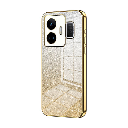 Realme GT Neo 5 Luxury Glitter Gradient Powder Electroplated Case with Advanced Protection and Style