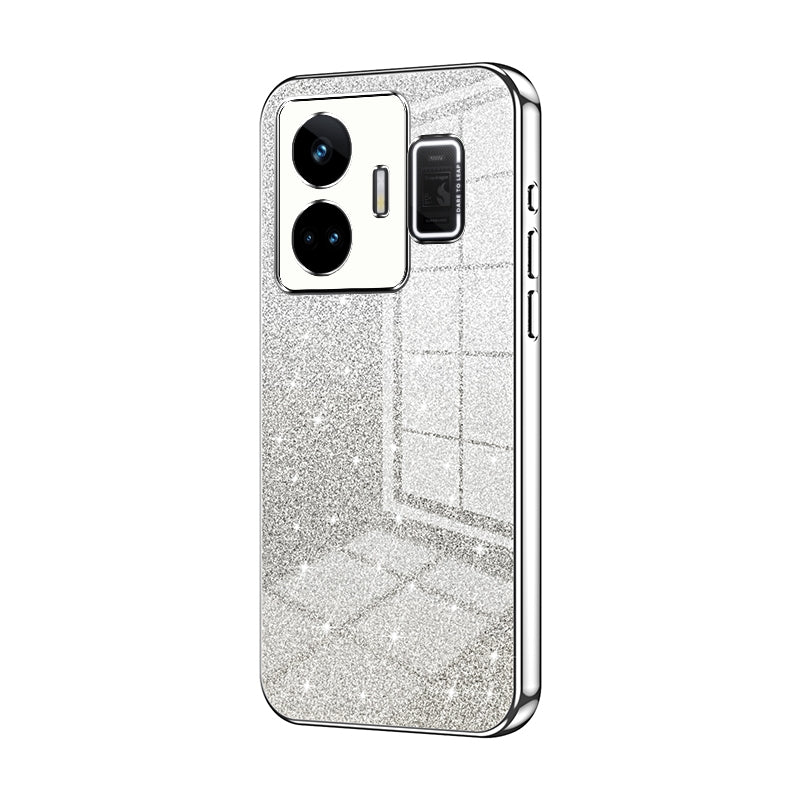 Realme GT Neo 5 Luxury Glitter Gradient Powder Electroplated Case with Advanced Protection and Style