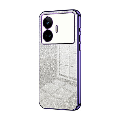 Realme GT Neo 5 SE Luxury Glitter Gradient Powder Electroplated Case with Advanced Protection and Style
