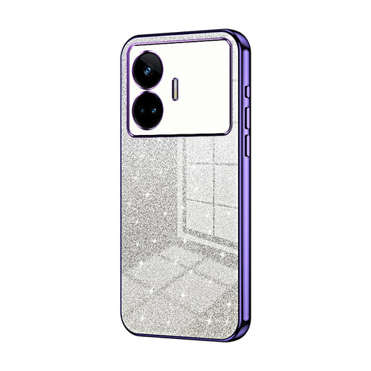 Realme GT Neo 5 SE Luxury Glitter Gradient Powder Electroplated Case with Advanced Protection and Style