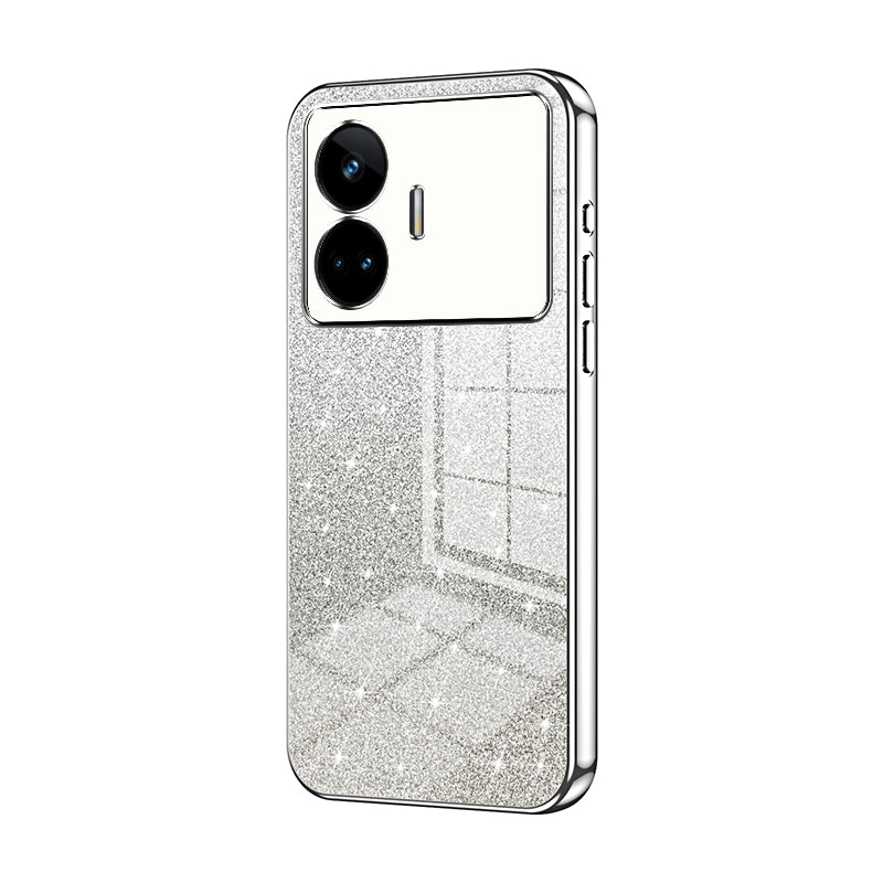 Realme GT Neo 5 SE Luxury Glitter Gradient Powder Electroplated Case with Advanced Protection and Style