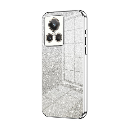 Realme GT2 Explorer Master Luxury Glitter Gradient Powder Electroplated Case with Advanced Protection and Style
