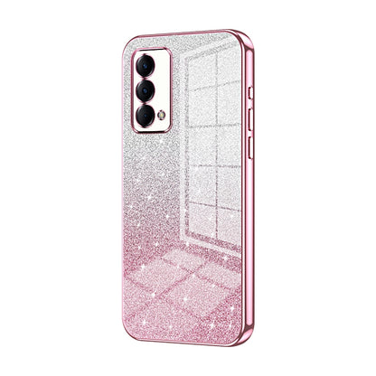 Realme GT Master Luxury Glitter Gradient Powder Electroplated Case with Advanced Protection and Style