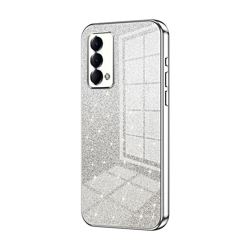 Realme GT Master Luxury Glitter Gradient Powder Electroplated Case with Advanced Protection and Style