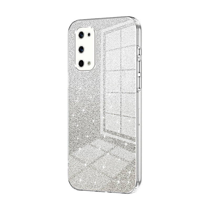 Realme X7 Pro Luxury Glitter Gradient Powder Electroplated Case with Advanced Protection and Style