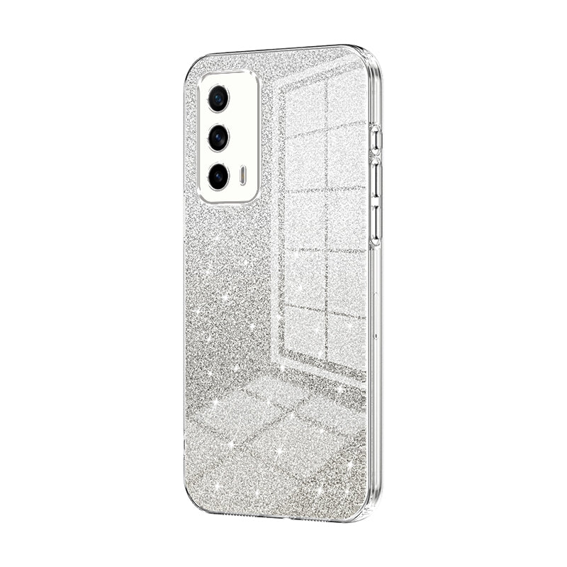 Realme X7 Pro Ultra Luxury Glitter Gradient Powder Electroplated Case with Advanced Protection and Style