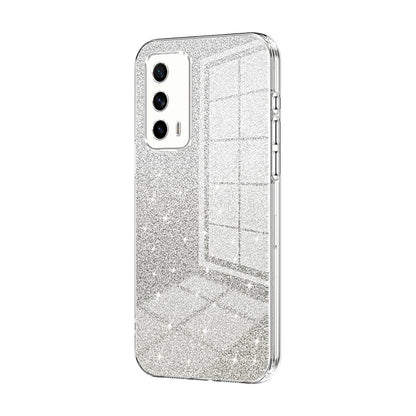 Realme X7 Pro Ultra Luxury Glitter Gradient Powder Electroplated Case with Advanced Protection and Style