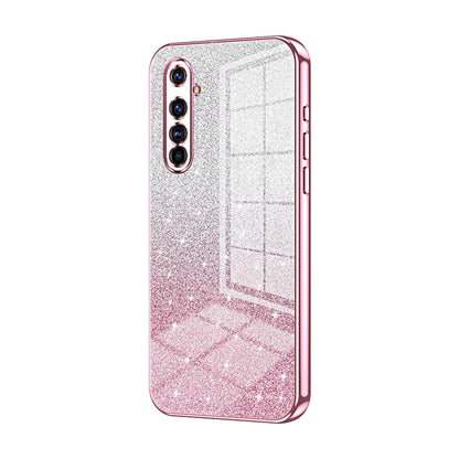 Realme X50 Pro Luxury Glitter Gradient Powder Electroplated Case with Advanced Protection and Style