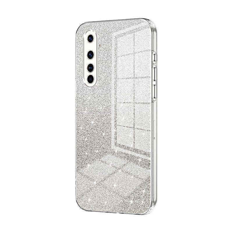 Realme X50 Pro Luxury Glitter Gradient Powder Electroplated Case with Advanced Protection and Style