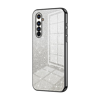 Realme X50 Pro Luxury Glitter Gradient Powder Electroplated Case with Advanced Protection and Style