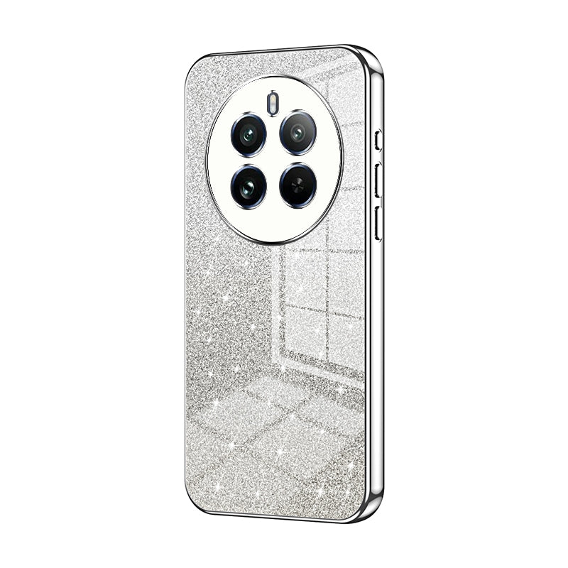 Realme 12 Pro Luxury Glitter Gradient Powder Electroplated Case with Advanced Protection and Style