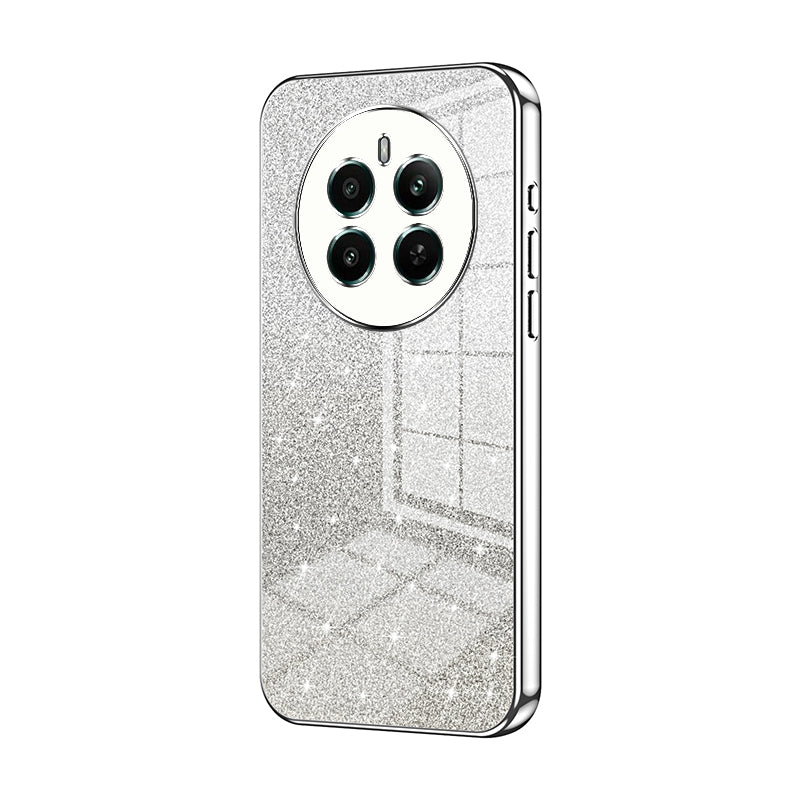 Realme 12+ Luxury Glitter Gradient Powder Electroplated Case with Advanced Protection and Style
