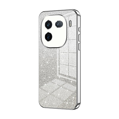 vivo iQOO 12 Pro Luxury Glitter Gradient Powder Electroplated Case with Advanced Protection and Style