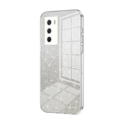 vivo iQOO Neo5 S Luxury Glitter Gradient Powder Electroplated Case with Advanced Protection and Style