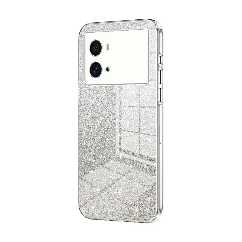 vivo iQOO 9 Pro Luxury Glitter Gradient Powder Electroplated Case with Advanced Protection and Style