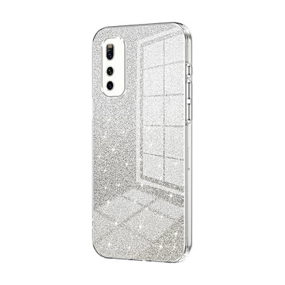 vivo Z1 Luxury Glitter Gradient Powder Electroplated Case with Advanced Protection and Style