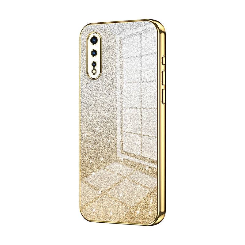 vivo iQOO Neo Luxury Glitter Gradient Powder Electroplated Case with Advanced Protection and Style