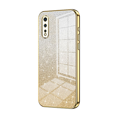 vivo iQOO Neo Luxury Glitter Gradient Powder Electroplated Case with Advanced Protection and Style