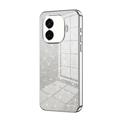 vivo iQOO Z9 Turbo Luxury Glitter Gradient Powder Electroplated Case with Advanced Protection and Style